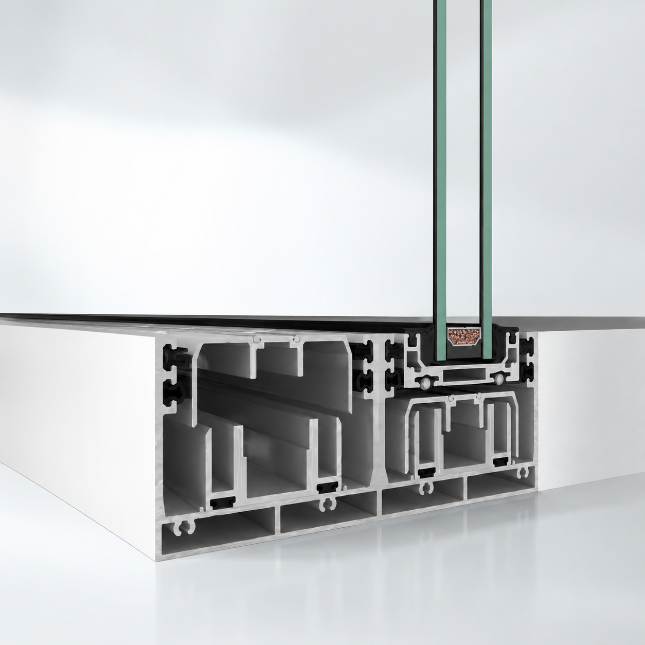 Hệ Cửa Trượt Schüco AS PD 70.NI