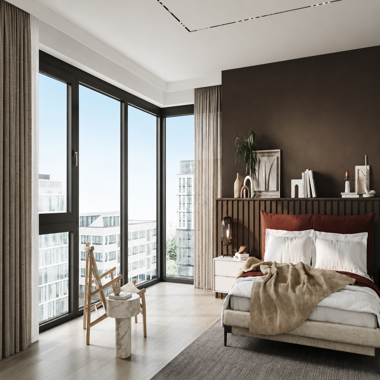 cửa mở vẫn cách âm
